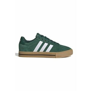 Pantofi sport low-cut Daily 4.0 de piele intoarsa - Alb/Verde imagine