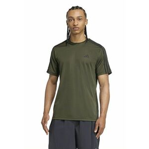 Tricou regular fit cu logo pentru fitness - Verde imagine