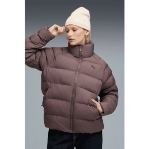 Geaca cu finisaj rezistent la apa si maneci raglan - Violet prafuit imagine