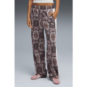 Pantaloni de trening relaxed-fit cu model - Rosu/Alb fildes/Violet prafuit imagine