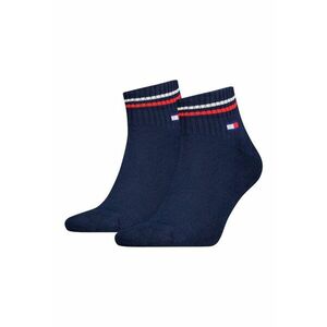 Set de sosete scurte unisex - striate - 2 perechi - Bleumarin imagine