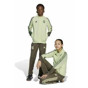 Trening cu buzunare si logo pentru fotbal Real Madrid - Kaki/Verde deschis imagine