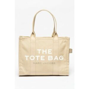 Geanta tote mare The Canvas - Bej/Alb optic imagine
