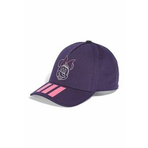 Sapca baseball cu imprimeu si bareta ajustabila - Violet aubergine/Roz imagine
