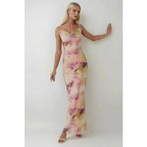 Rochie multicolor - bumbac imagine