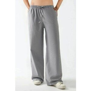 Pantaloni dama - din bumbac cu talie elastica - design modern imagine