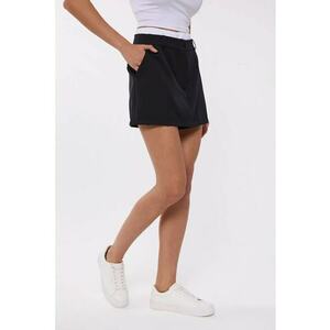 Fusta dama poliester/elastan - tip pantalon - negru imagine