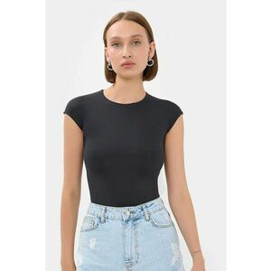 Tricou dama poliester/viscoza/elastan - negru imagine