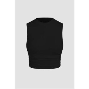 Bluza dama uni - detalii incretite imagine