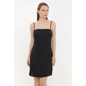 Rochie - Negru - Poliester - Mini imagine