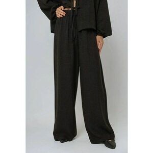 Pantaloni dama - relaxati - negri - poliester imagine