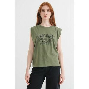 Tricou de bumbac Bertha - Verde feriga imagine