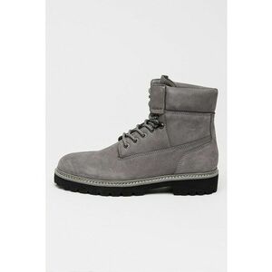Ghete din piele Draven - Gri deschis imagine