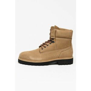Ghete din piele Draven - Maro camel imagine