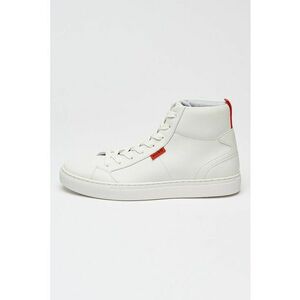 Pantofi sport high-cut de piele ecologica Morrie Hito - Alb imagine