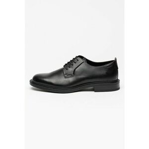 Pantofi derby din piele Lysander - Negru imagine