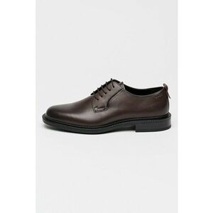 Pantofi derby din piele Lysander - Rosu inchis imagine