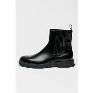 Ghete Chelsea din piele Lenner - Negru imagine