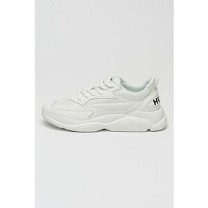 Pantofi sport low-cut wedge Leon - Alb imagine