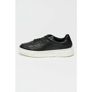 Pantofi sport uni de piele ecologica Yarrow - Negru imagine