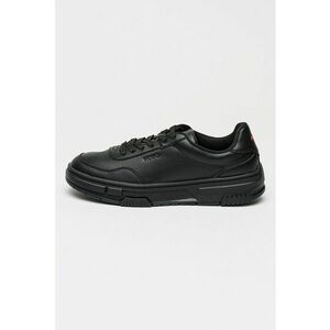 Pantofi sport uni de piele ecologica Yarrow - Negru stins imagine