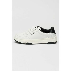 Pantofi sport uni de piele ecologica Yarrow - Alb imagine