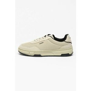 Pantofi sport din material textil cu garnituri de piele intoarsa ecologica Yarrow - Bej deschis imagine
