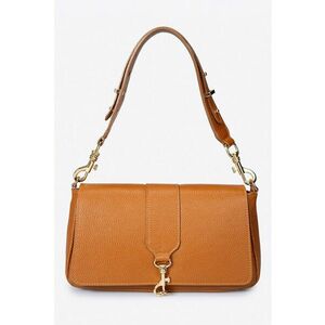 Geanta crossbody de piele - Caramel imagine