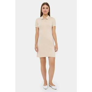 Rochie mini - Bej - Nylon/Lycra imagine