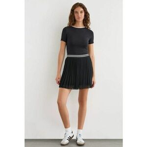 Tricou dama - jerseu - negru imagine