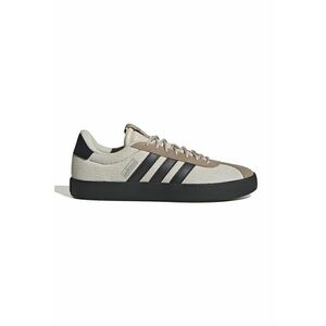 Pantofi sport cu garnituri de piele intoarsa VLCourt 3.0 - Alb fildes/Gri inchis imagine