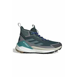 Pantofi pentru drumetii Terrex Free Hiker 2.0 Gore-Tex - Gri carbune/Verde englez imagine