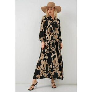 Rochie maxi - HiCCUP - imprimeu - decolteu in V imagine