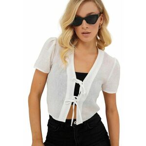 Camasa dama - Viscoza - Alb imagine