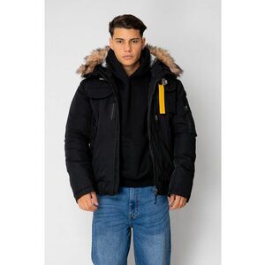 Geaca Heavy cu fermoar si buzunare Black 18971 - Negru imagine