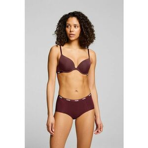 Sutien push-up cu model uni - Violet pruna imagine