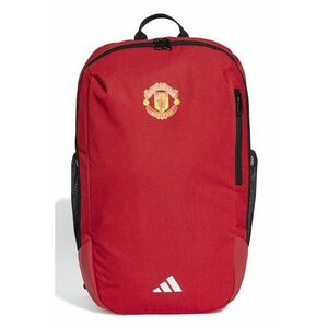 Rucsac cu dublura si buzunare multiple Manchester United Home 26.5 L - Negru/Rosu inchis imagine