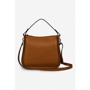 Geanta crossbody de piele - Maro imagine