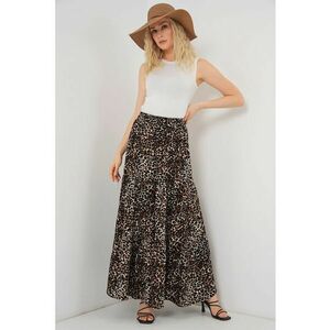 Fusta maxi HiCCUP viscoza maro - Maro imagine