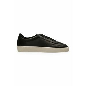Pantofi sport low-cut de piele - Negru imagine