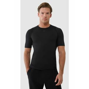 Tricou Antrenament Barbati Negru - Slim Fit - Uscare Rapida - Aerisire Optima - Marimi S-XXL - Tehnologie 4FDry imagine