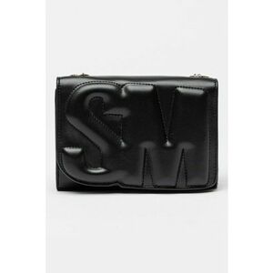 Geanta crossbody de piele ecologica Bzoie - Negru imagine