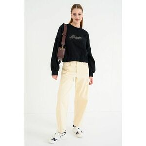Bluza de trening cu maneci cazute Easton - Negru imagine
