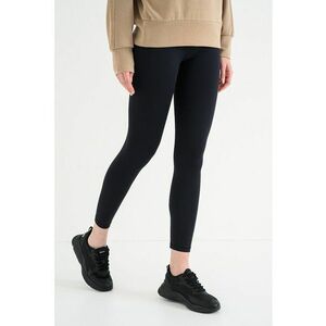 Colanti crop cu logo - Negru imagine
