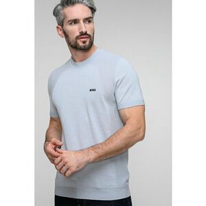 Tricou cu decolteu la baza gatului Momentum - Gri cenusiu imagine