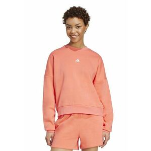 Bluza de trening lejera cu maneci cazute - Roz somon imagine