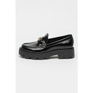 Pantofi loafer cu logo - Negru imagine