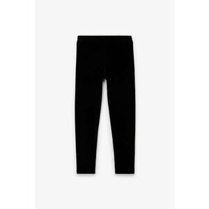 Colanti cu talie elastica - Negru imagine