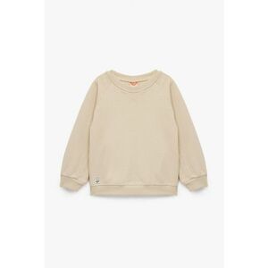 Bluza de trening cu maneci raglan - Maro camel imagine