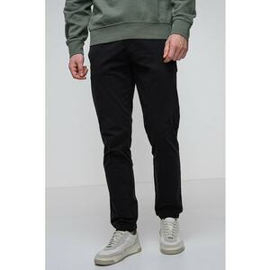 Pantaloni chino cu model uni Daytona - Negru stins imagine